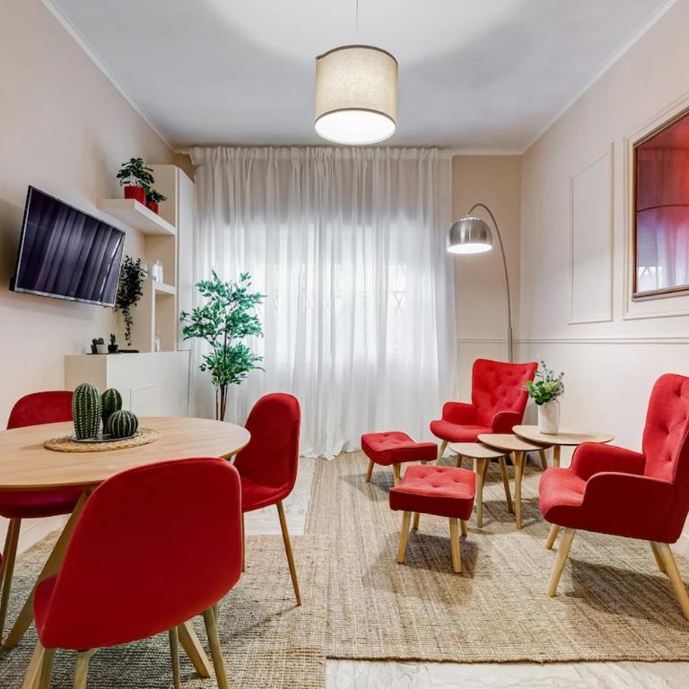 7 min dal Colosseo, Aria condizionata, Smart TV, 4 pax - Two-Bedroom Apartment - 1