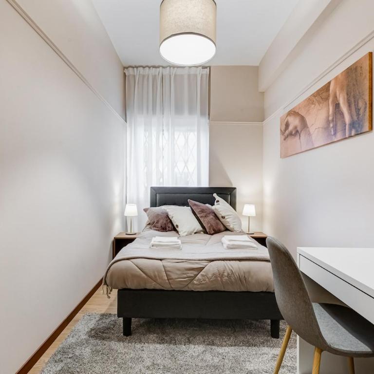 7 min dal Colosseo, Aria condizionata, Smart TV, 4 pax - Two-Bedroom Apartment - 19