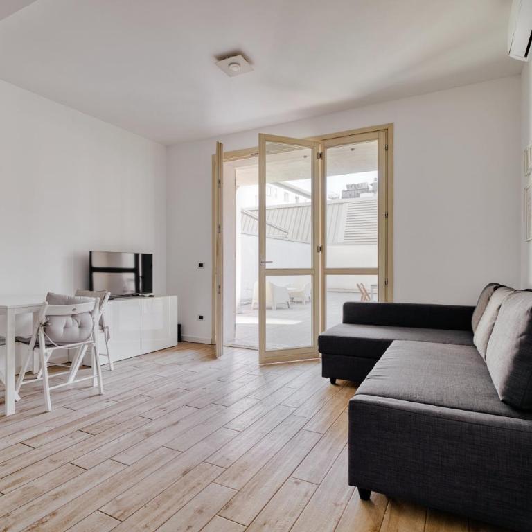 Just Urban Stays - Bright Studio Apartment with Terrace - M4 Tolstoj - Appartamento con Terrazza - 1