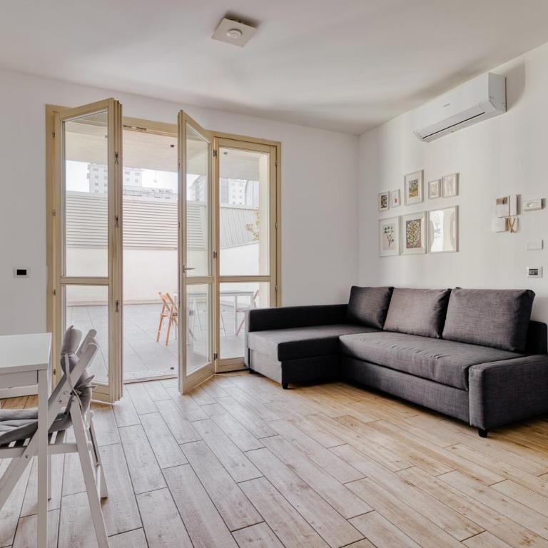 Just Urban Stays - Bright Studio Apartment with Terrace - M4 Tolstoj - Appartamento con Terrazza - 7