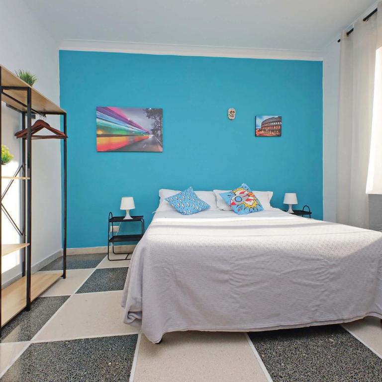 The blue room Rome - Camera Matrimoniale con Bagno Privato - 2