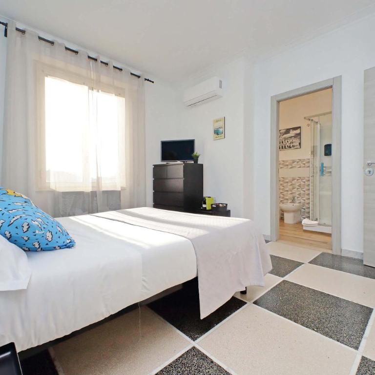 The blue room Rome - Camera Matrimoniale con Bagno Privato - 6