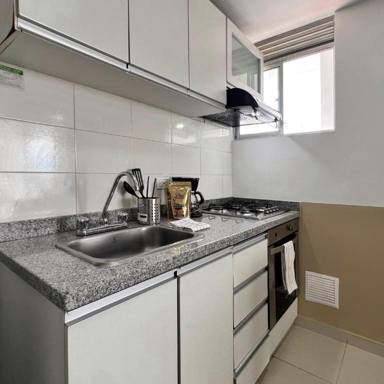 Amoblados Casa de Pinos Bucaramanga - Apartment with Balcony - 2