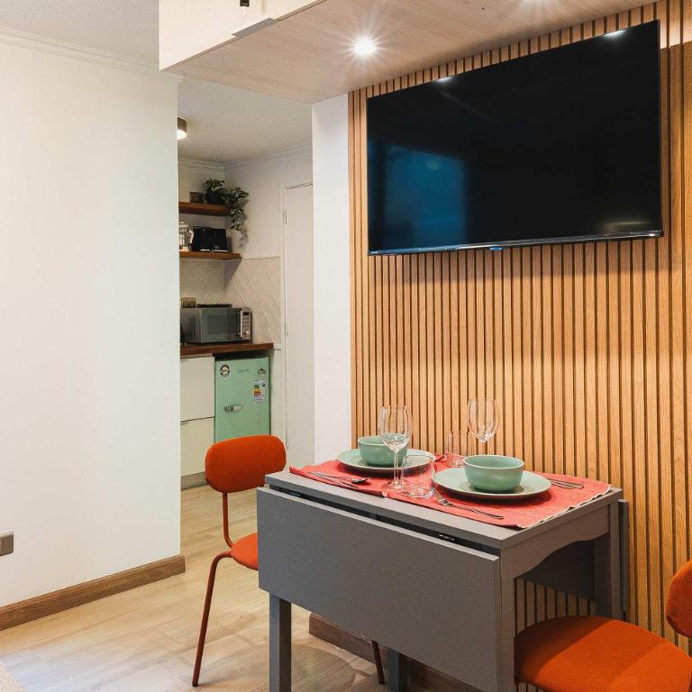HOM I Studio en Lastarria I Centro Historico I Wifi - Apartment - 5