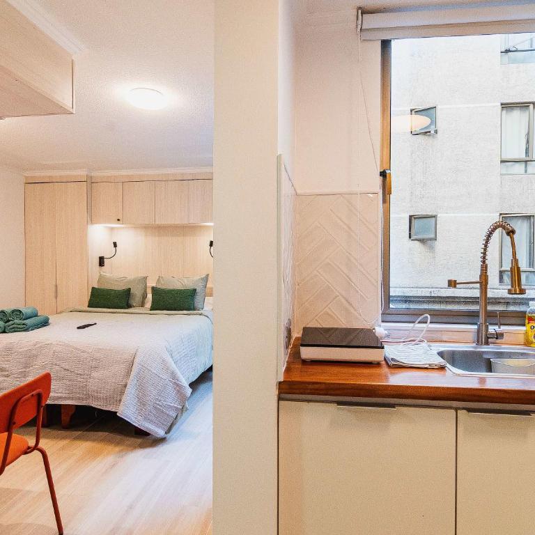 HOM I Studio en Lastarria I Centro Historico I Wifi - Apartment - 1