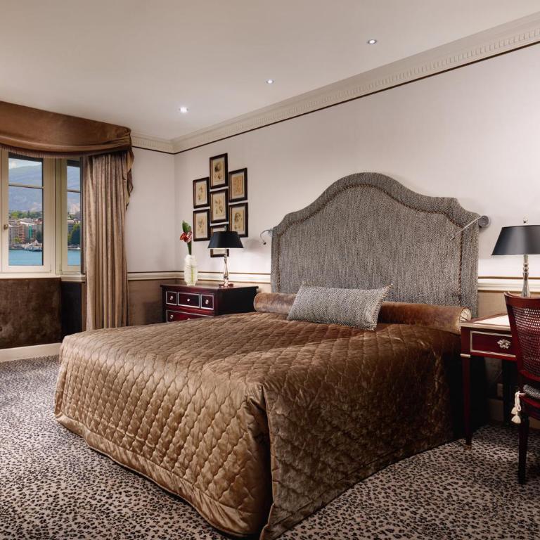 Hotel d'Angleterre - Chambre Lit King-Size Exclusive - Vue sur Lac - 10