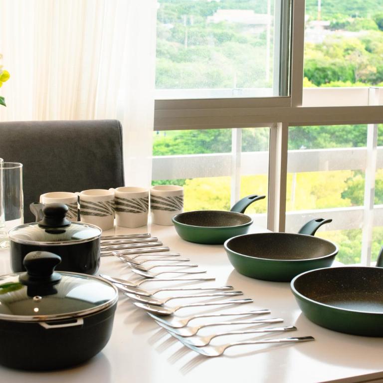 Vista 8 - Moderno con vista a la ciudad y estudio - Apartamento de 2 dormitorios - 35