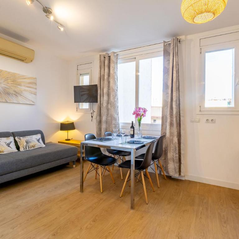 Modern Apartment 2 rooms 15' Bcn Center - Fira Barcelona - Two-Bedroom Apartment - 31
