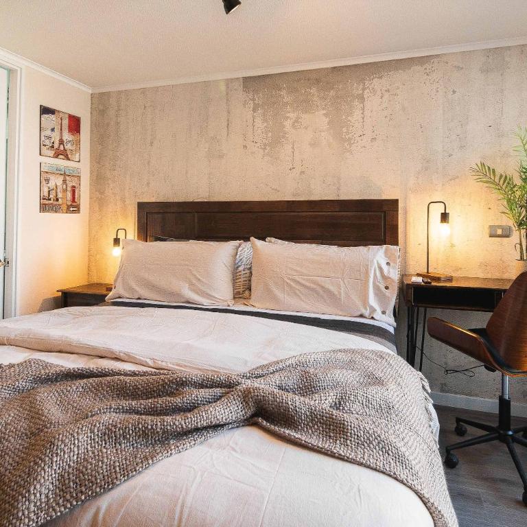 HOM I En Nunoa I Barrio Italia I coworking - Apartment - 4