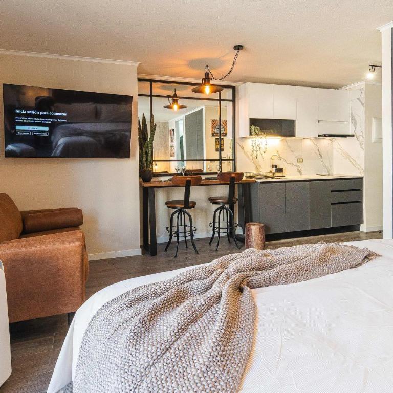 HOM I En Nunoa I Barrio Italia I coworking - Apartment - 16