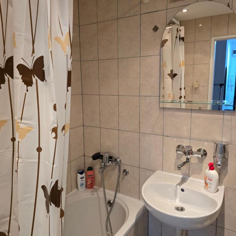 Drvenija old town free parking 2 cars quietly warm all walk distance - Two-Bedroom Deluxe Apartment with Balcony - 24