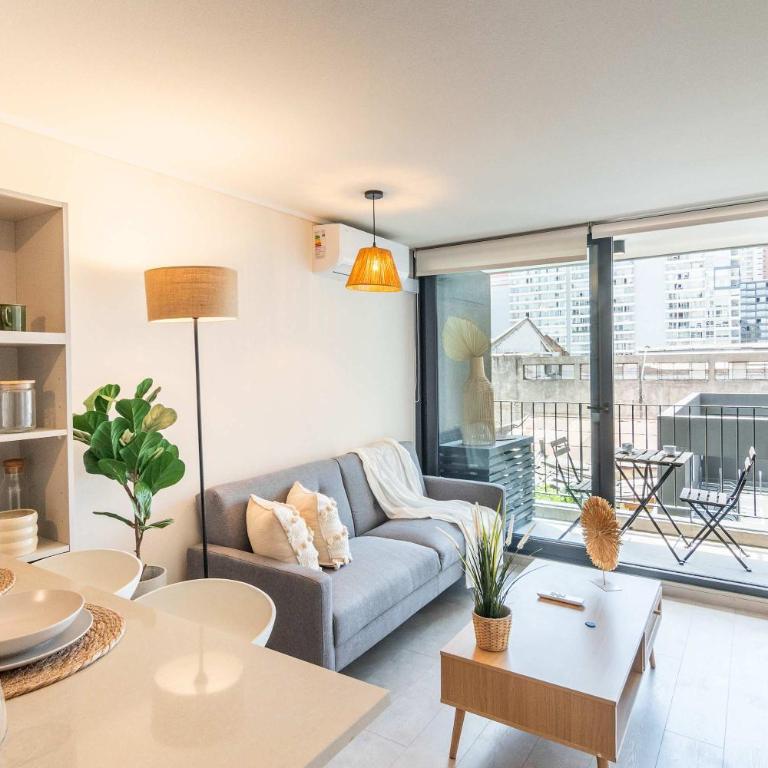 HOM I A Pasos de Metro Irarrazaval I CoWorking I PISCINA - Apartment - 2