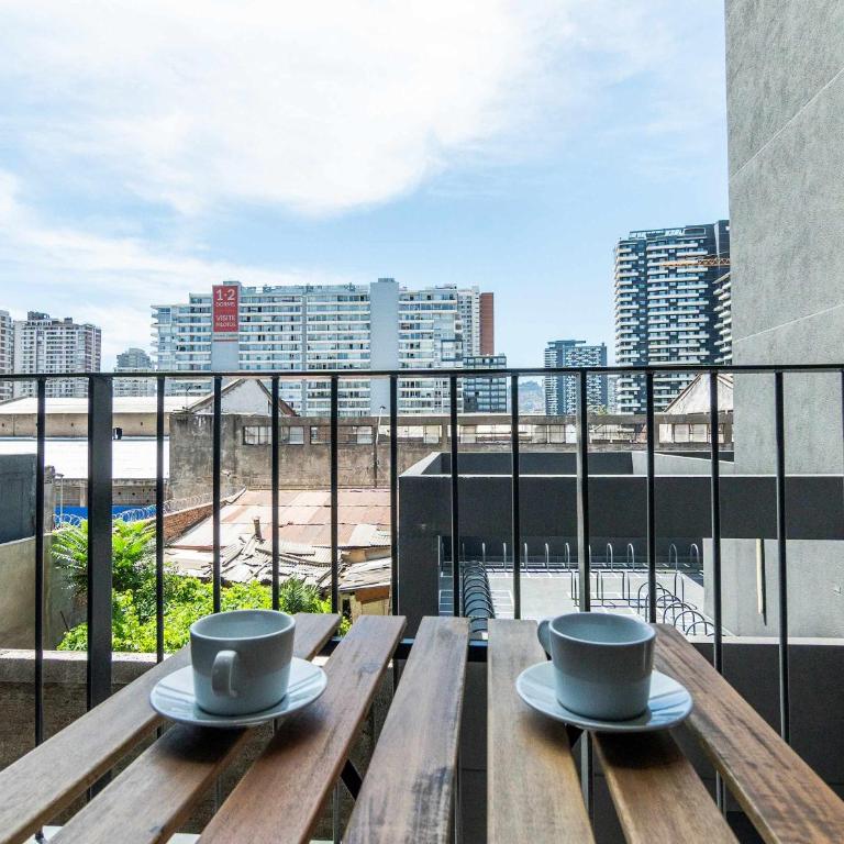HOM I A Pasos de Metro Irarrazaval I CoWorking I PISCINA - Apartment - 8