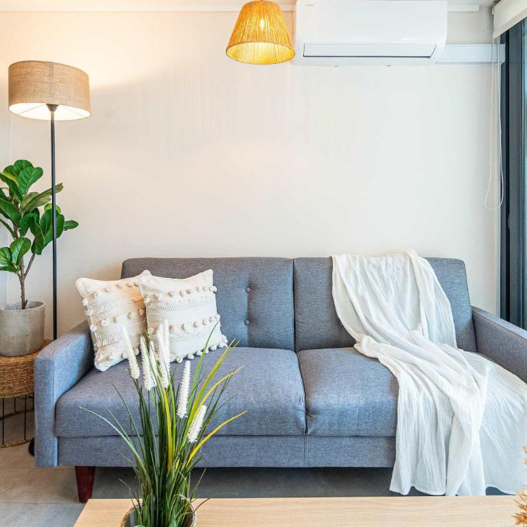 HOM I A Pasos de Metro Irarrazaval I CoWorking I PISCINA - Apartment - 19