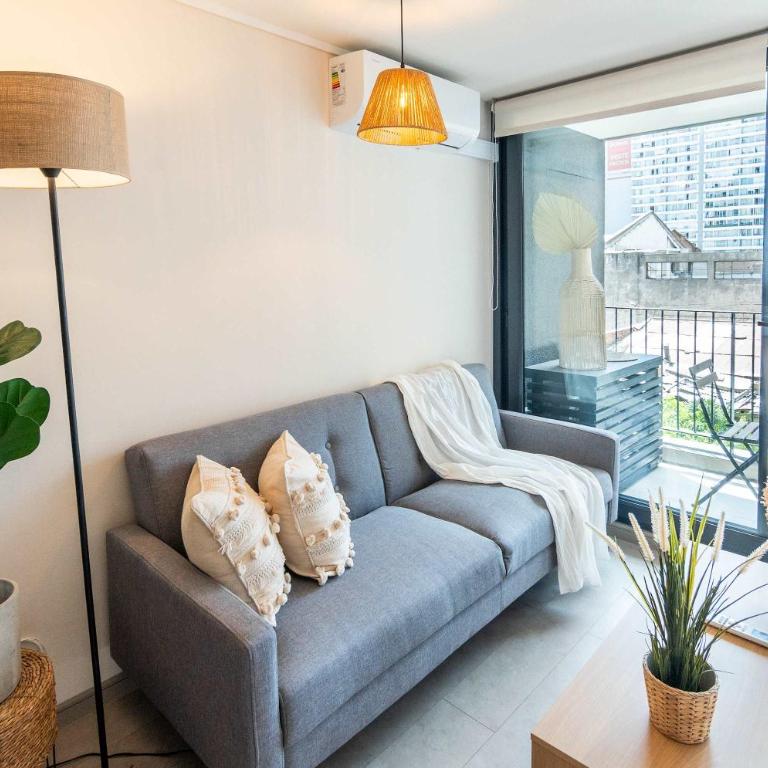 HOM I A Pasos de Metro Irarrazaval I CoWorking I PISCINA - Apartment - 27
