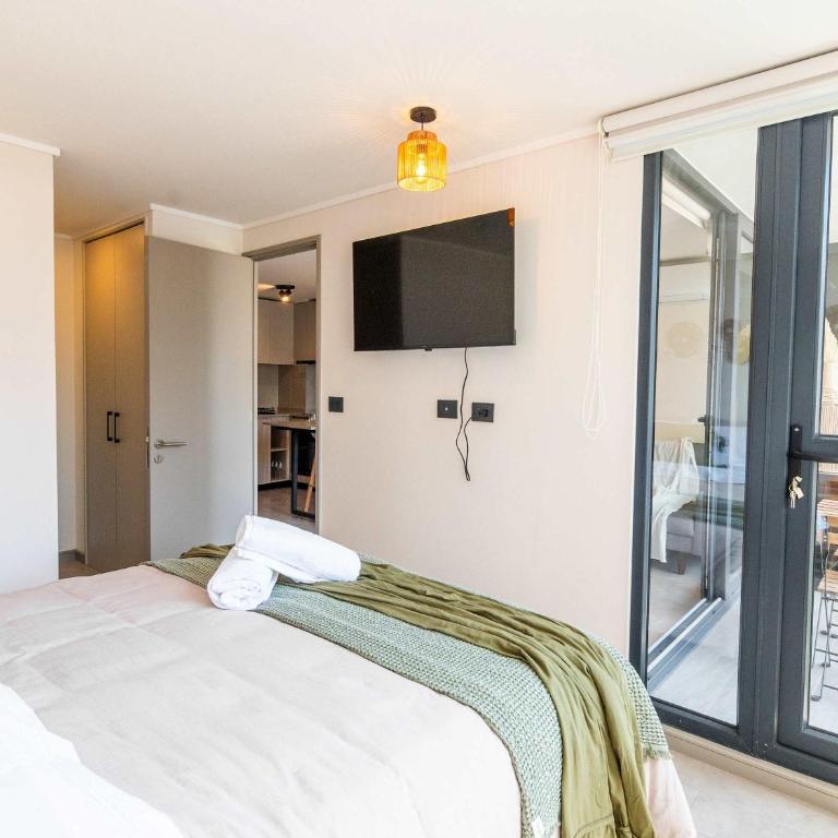 HOM I A Pasos de Metro Irarrazaval I CoWorking I PISCINA - Apartment - 34