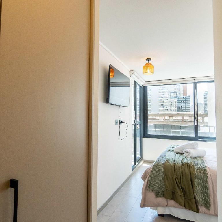 HOM I A Pasos de Metro Irarrazaval I CoWorking I PISCINA - Apartment - 35