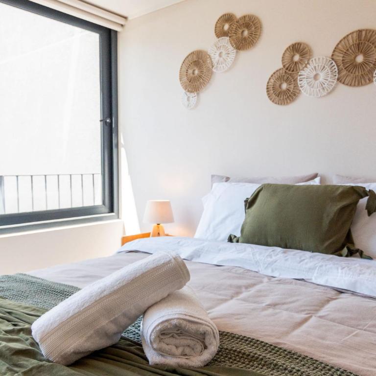 HOM I A Pasos de Metro Irarrazaval I CoWorking I PISCINA - Apartment - 37