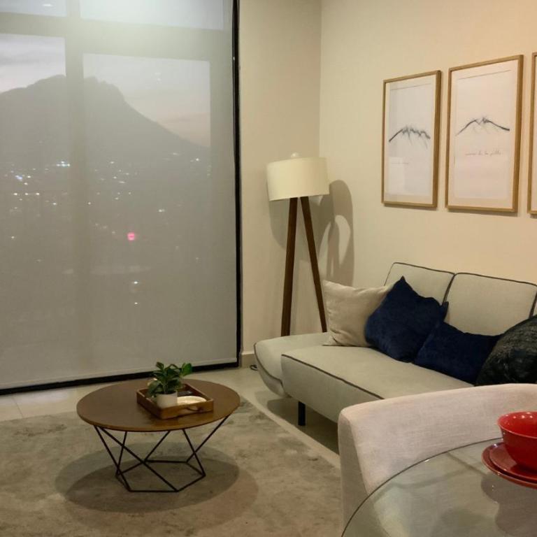 Estilo Minimalista frente Arena y Parque Fundidora - Two-Bedroom Apartment - 21