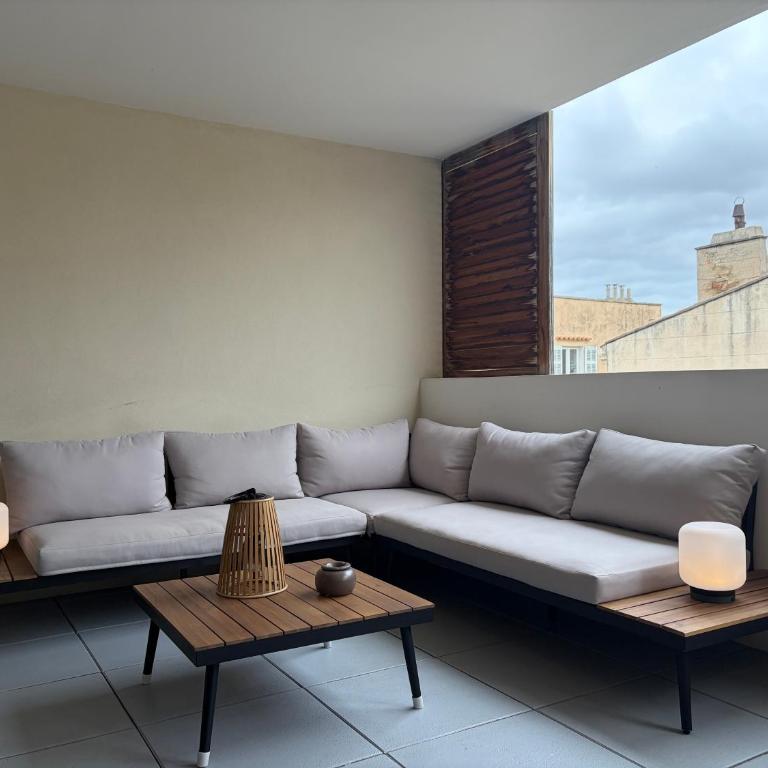 T2 avec terrasse entre Bonne Mère et Vieux-Port - Apartment mit 1 Schlafzimmer - 20