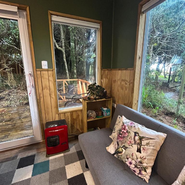 CABAÑAS Casa de Pajaritos, tu refugio en Curiñanco - One-Bedroom Apartment - 11