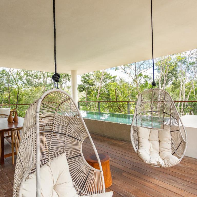 BT Homes - Tulum - Villa de Lujo en la Selva con Piscina - Apartamento Deluxe de 4 dormitorios - 5