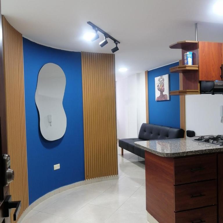 Moderno Apartaestudio con Parqueadero - One-Bedroom Apartment - 4