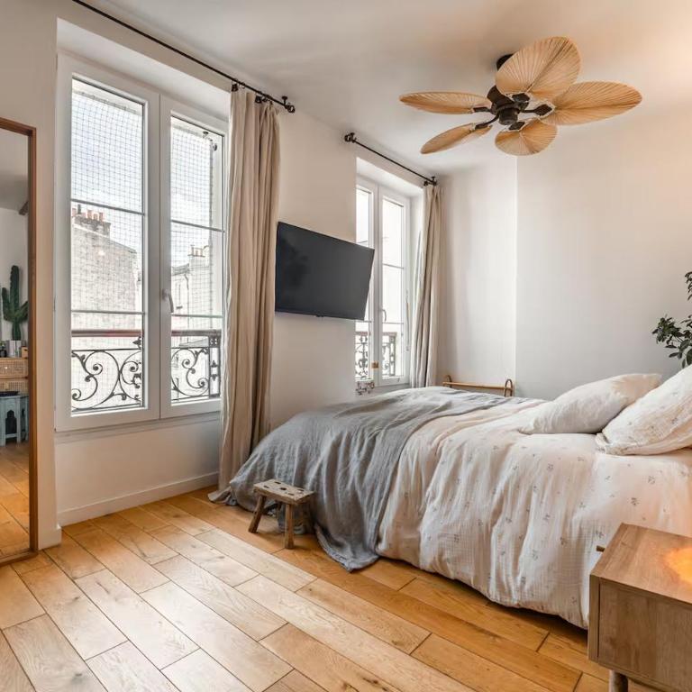 Duplex d'exception et atypique à Montmartre - Apartamento de 1 dormitorio - 9
