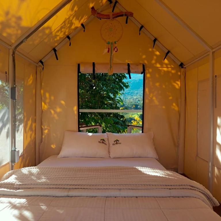 Cabaña tipi sapo con vista a la montaña - Habitación Doble con vistas a la montaña - 4
