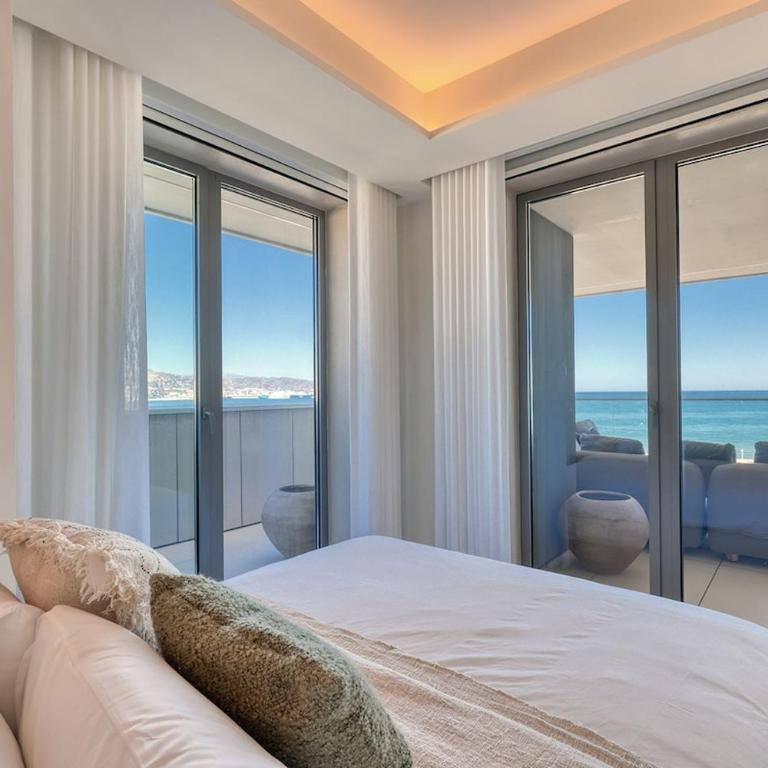 Málaga Towers First-Line Luxury & Spa - Appartement 2 Chambres avec Terrasse et Vue sur la Mer - 19