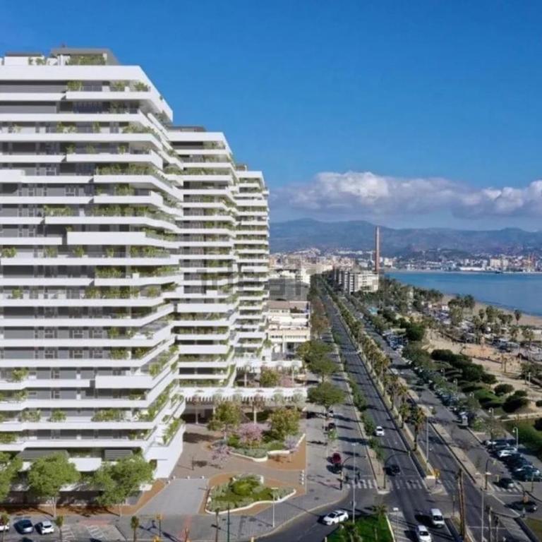 Málaga Towers First-Line Luxury & Spa - Appartement 2 Chambres avec Terrasse et Vue sur la Mer - 1