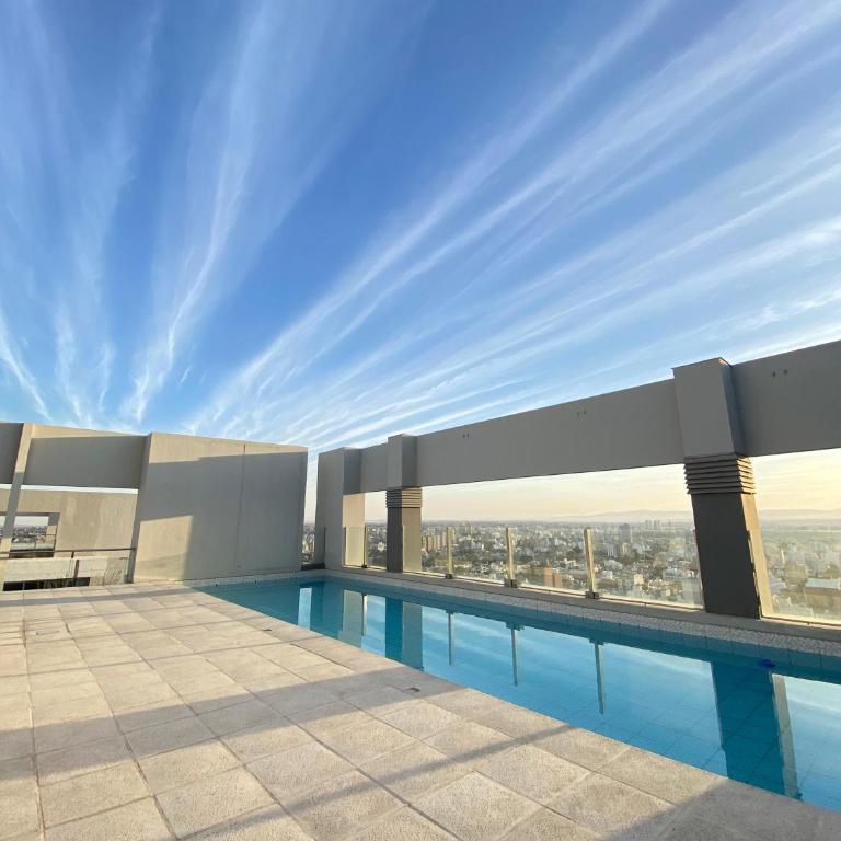 Departamento con cochera , piscina incluida en Torre 1 Cofico - Apartamento de 1 dormitorio - 32