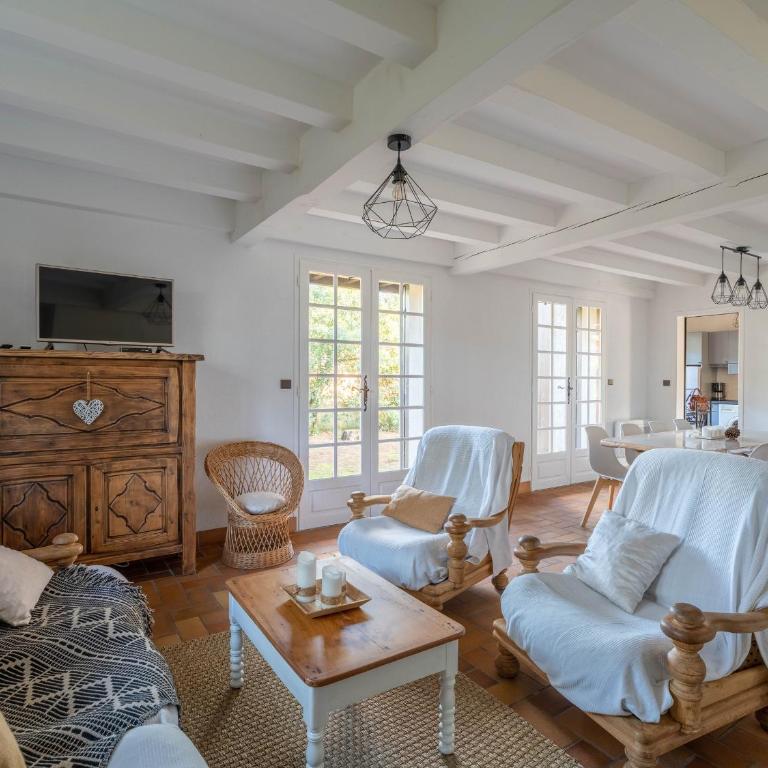 Belle maison à Biscarrosse Plage, proche océan, 8 pers. - FR-1-319-624 - Villa - 5