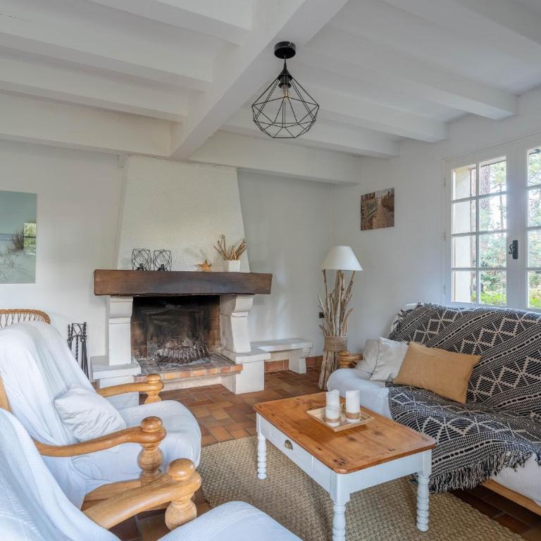 Belle maison à Biscarrosse Plage, proche océan, 8 pers. - FR-1-319-624 - Villa - 6