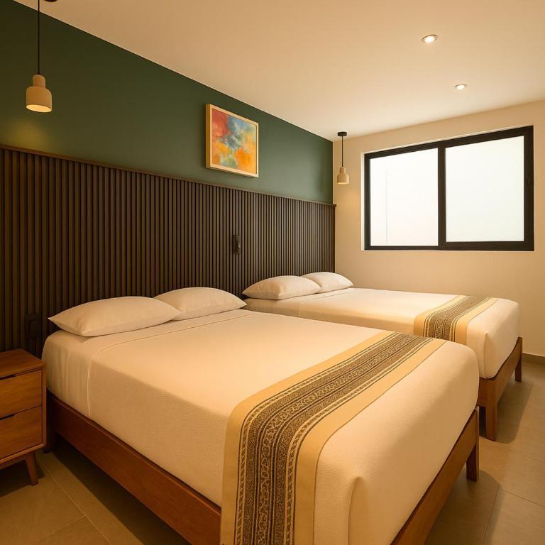 Collection O Hotel Concreta 199 Mexico City - Habitación Estándar - 2 camas - 3