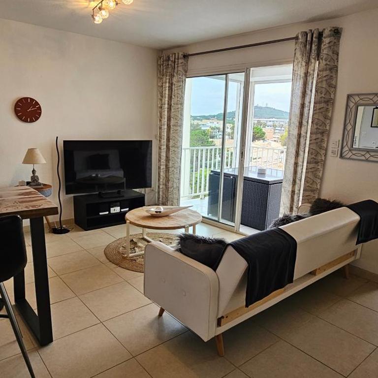 Cap d'Agde Village Naturiste Natura Beach Appartement double avec chambre séparée - Appartement 1 Chambre - 6