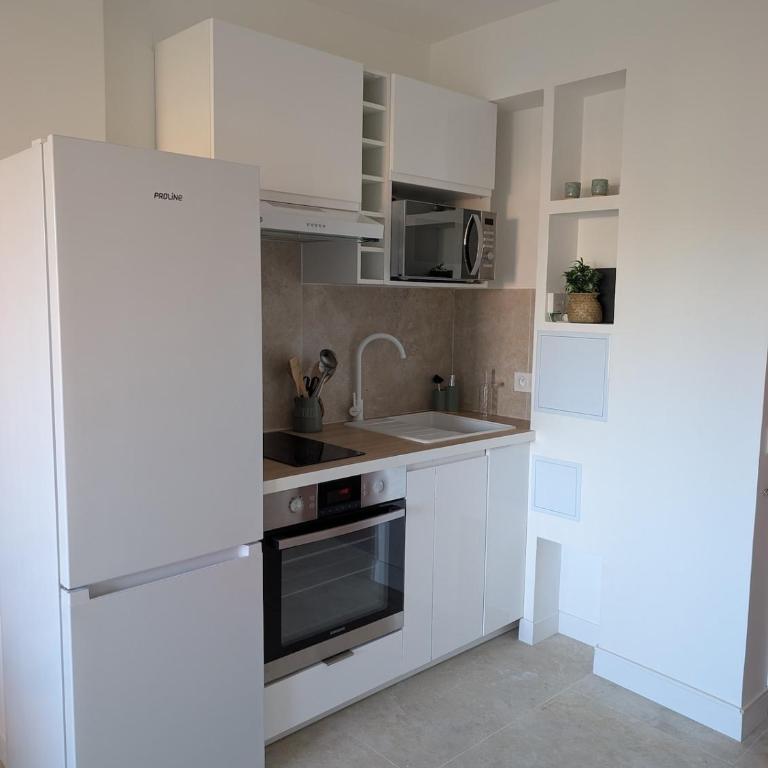T2 cosy proche de Nice - a 2 min à pied de la plage - Apartment mit 1 Schlafzimmer - 18