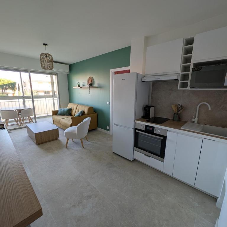 T2 cosy proche de Nice - a 2 min à pied de la plage - Apartment mit 1 Schlafzimmer - 2