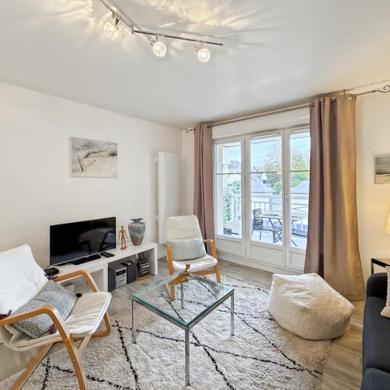 L'Orchidée - Balcon Vue sur Piscine & Plage - Garage Privé - Dinard - Apartment mit 2 Schlafzimmern - 2