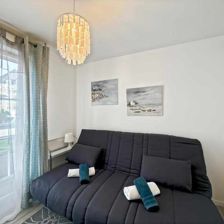 L'Orchidée - Balcon Vue sur Piscine & Plage - Garage Privé - Dinard - Apartment mit 2 Schlafzimmern - 13