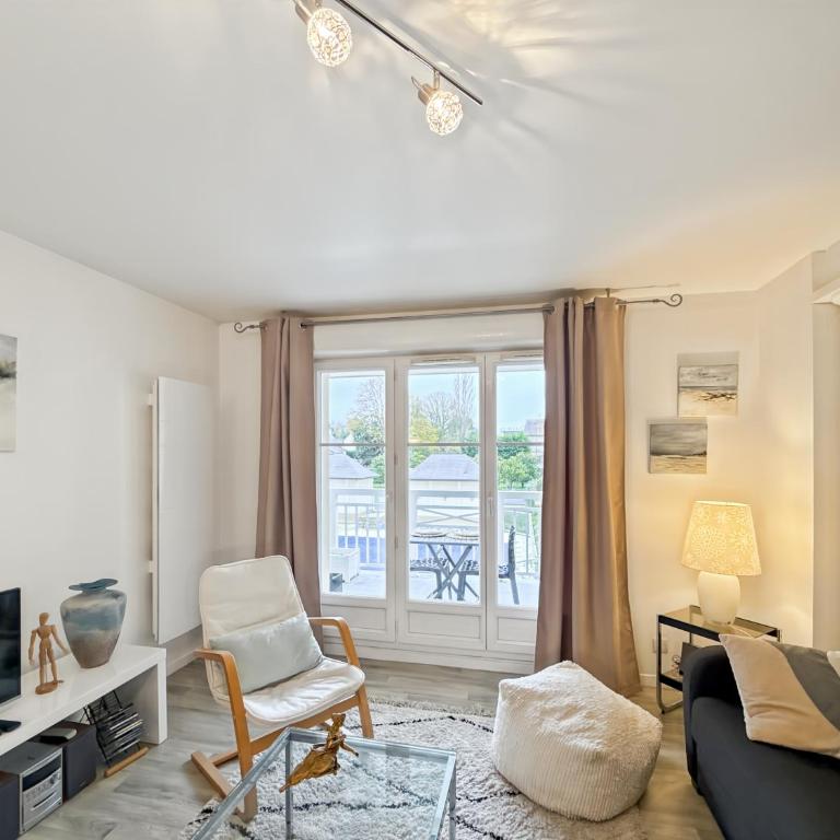 L'Orchidée - Balcon Vue sur Piscine & Plage - Garage Privé - Dinard - Apartment mit 2 Schlafzimmern - 28