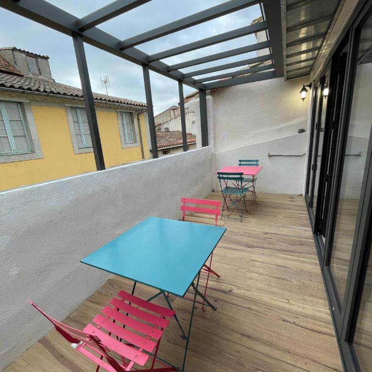 Maison de ville rénovée - Carc'apparts - terrasse - Casa con 4 camere da letto - 28