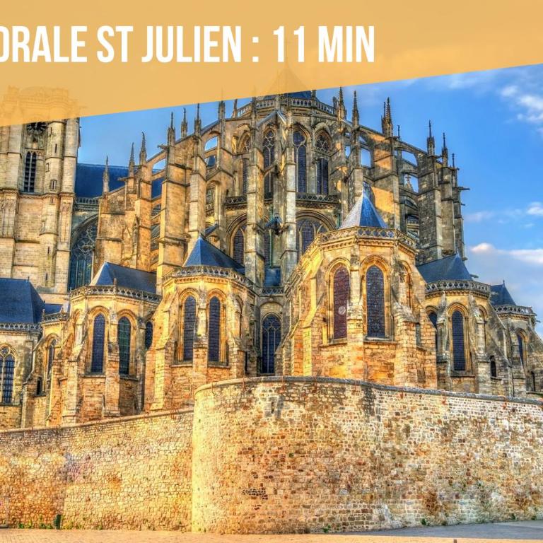 Le Georges Durand - Parking - 5 min du Circuit 24H - Wifi - 2 chambres - Apartment mit 2 Schlafzimmern - 18