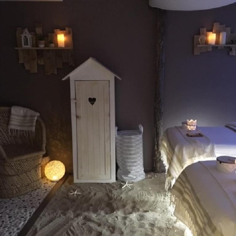 chambres d'hotes le nid du phare avec option jacuzzi privé - Chambre Double Supérieure avec Bain à Remous - 5