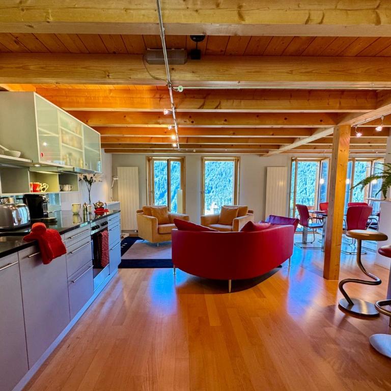 Schweizerheim Residence 1 - Apartment mit 3 Schlafzimmern und Bergblick - 5