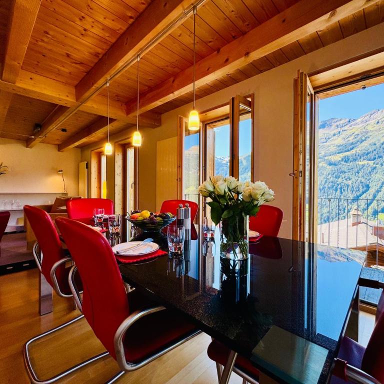 Schweizerheim Residence 1 - Apartment mit 3 Schlafzimmern und Bergblick - 9