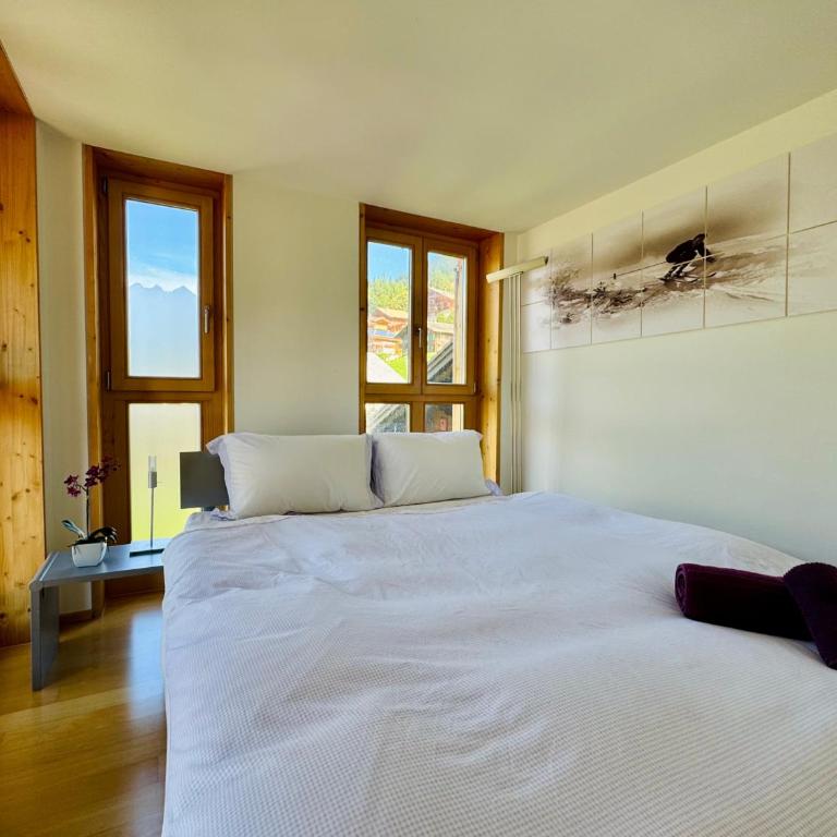 Schweizerheim Residence 1 - Apartment mit 3 Schlafzimmern und Bergblick - 13