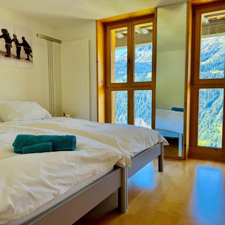Schweizerheim Residence 1 - Apartment mit 3 Schlafzimmern und Bergblick - 14
