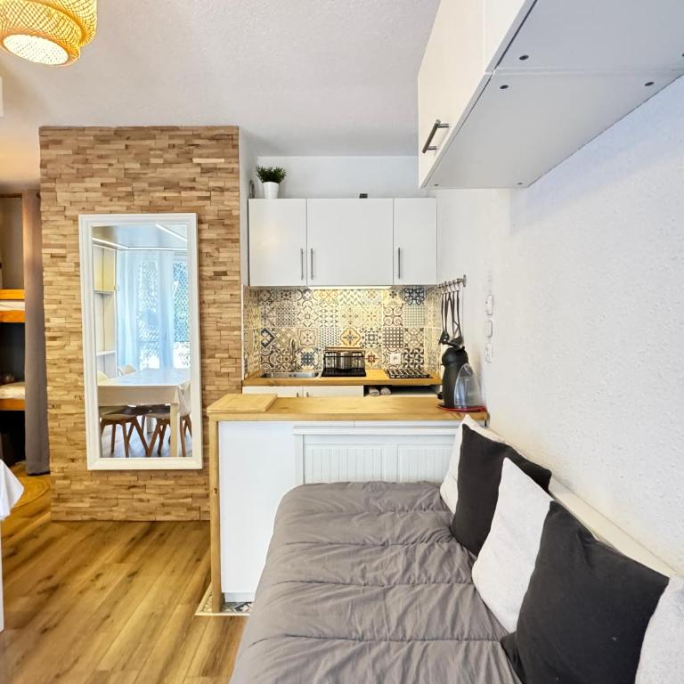 Pied-à-terre au centre de Cauterets. 4 personnes. - Studio - 1