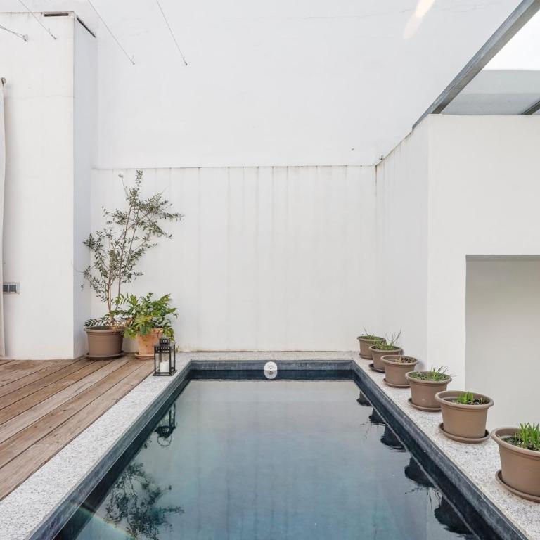 Duplex with terrace and pool in the center, WiFi, AC Matahacas dos dormitorios - Two-Bedroom Apartment - 37